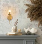 MOOSEE lampa ścienna TORCH złota - obrazek 7