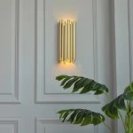 MOOSEE lampa ścienna TUBO złota - obrazek 8
