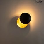 MOOSEE lampa ścienna ECLISE  złota / czarna - obrazek 2