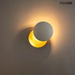 MOOSEE lampa ścienna ECLISE  złota / biała - obrazek 2
