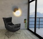 MOOSEE lampa ścienna ECLISE  złota / biała - obrazek 9