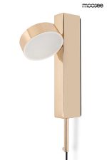 MOOSEE lampa ścienna CLARID GOLD złota - obrazek 4