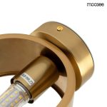 MOOSEE lampa ścienna ARRO złota - obrazek 5
