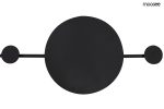 MOOSEE lampa ścienna SHADOW HANG z wieszakiem czarna - obrazek 4