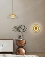 MOOSEE lampa ścienna EDEN WALL złota - obrazek 8