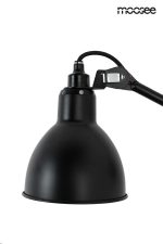 MOOSEE lampa ścienna FRANK czarna - obrazek 5