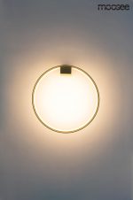 MOOSEE lampa ścienna CIRCLE WALL złota - obrazek 6