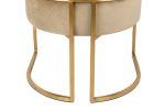 Fotel CHLOE VELVET khaki - obrazek 4
