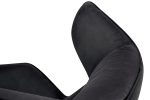 Fotel obrotowy VITA VELVET czarny PU - obrazek 5