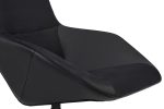 Fotel obrotowy VITA VELVET czarny PU - obrazek 6