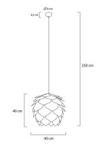 MOOSEE lampa wisząca SZYSZKA CONO 43 - obrazek 8