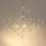 MOOSEE lampa wisząca CONSTELATION 77 -    LED, stal szczotkowana - obrazek 6