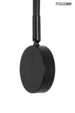 MOOSEE lampa ścienna AXEL czarna - obrazek 7