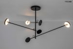 MOOSEE lampa wisząca BOBBIE 3 czarna - obrazek 2