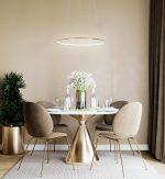 MOOSEE lampa wisząca RING SLIM 40 złota - obrazek 8