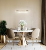 MOOSEE lampa wisząca RING SLIM 60 złota - obrazek 8