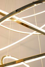 MOOSEE lampa wisząca RING SLIM L złota - obrazek 10