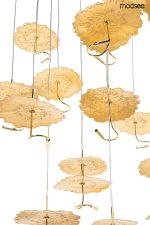 MOOSEE lampa wisząca LEAFS DISC złota - obrazek 4