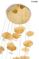 MOOSEE lampa wisząca LEAFS DISC złota - obrazek 9