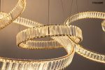 MOOSEE lampa wisząca LIBERTY LINE 8 złota - obrazek 3