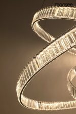 MOOSEE lampa wisząca WAVE 130 chrom - obrazek 3
