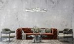 MOOSEE lampa wisząca WAVE 160B chrom - obrazek 9