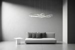 MOOSEE lampa wisząca WAVE 160B chrom - obrazek 8