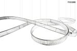 MOOSEE lampa wisząca WAVE 380 chrom - obrazek 3