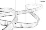 MOOSEE lampa wisząca WAVE 380 chrom - obrazek 4
