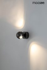 MOOSEE lampa ścienna EOS czarny chrom - obrazek 5