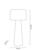 MOOSEE lampa podłogowa KAS 160 - obrazek 6