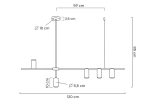 MOOSEE lampa wisząca MODERNO czarna - obrazek 7