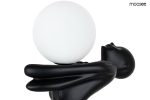 MOOSEE lampa podłogowa HUMAN MOON - włókno szklane, szkło - obrazek 5
