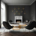MOOSEE lampa wisząca GAVI A złota - obrazek 7