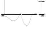 MOOSEE lampa wisząca SERPIENTE 120  czarna