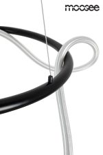 MOOSEE lampa wisząca SERPIENTE 60 czarna - obrazek 5
