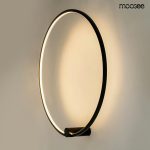 MOOSEE lampa ścienna HOOP 80 czarna - obrazek 2