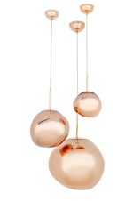 MOOSEE lampa wisząca FUSION 30 miedziana  - akryl - obrazek 3