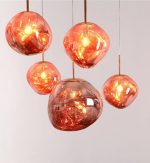 MOOSEE lampa wisząca FUSION 40 miedziana  - akryl - obrazek 10