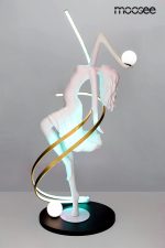 MOOSEE lampa podłogowa DANCING QUEEN  biała - obrazek 5