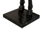 MOOSEE lampa podłogowa KOŃ HORSE STAND    S czarna - włókno szklane - obrazek 7