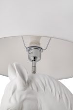 MOOSEE lampa podłogowa KOŃ HORSE STAND    M biała - włókno szklane - obrazek 7