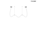 MOOSEE lampa wisząca LASSO 300 Smart      srebrna - obrazek 6