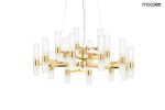 MOOSEE lampa wisząca TUBS 18 złota