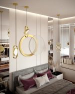 MOOSEE lampa wisząca SPINNER 19 złota - obrazek 8
