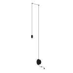 MOOSEE lampa ścienna FLUSSO WALL czarna