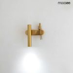 MOOSEE lampa ścienna BOY TUBE L złota - obrazek 4