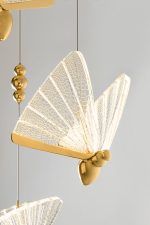 MOOSEE lampa wisząca BUTTERFLY DISC 5     złota - obrazek 6
