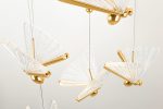 MOOSEE lampa wisząca BUTTERFLY DISC 5     złota - obrazek 7