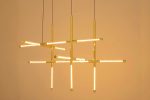 MOOSEE lampa wisząca MIKADO S złota - obrazek 2